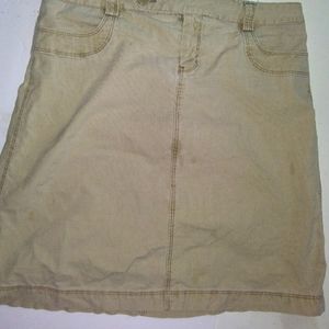 Gap stretch Cotton Pinstripe jean skirt